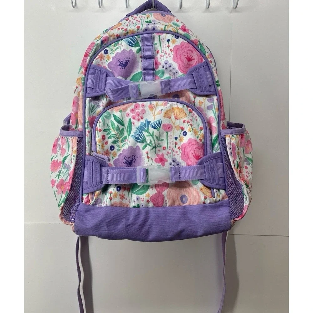 Pottery Barn Kids Flower Backpack / Book bag (16 in)